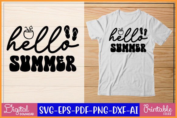 Download Hello Summer SVG - Premium Resources
