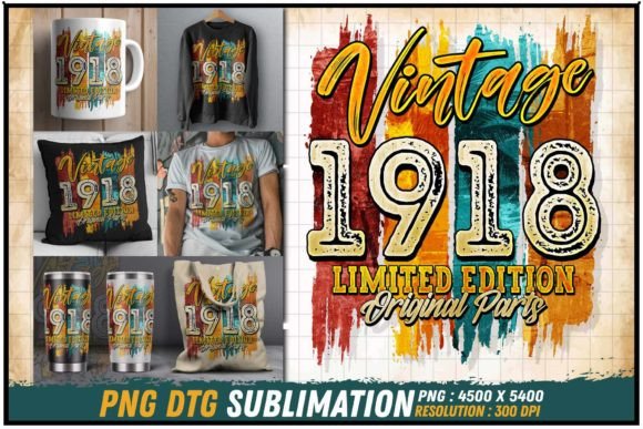 Download Vintage 1918 Limited Edition Original - 1918 Collection