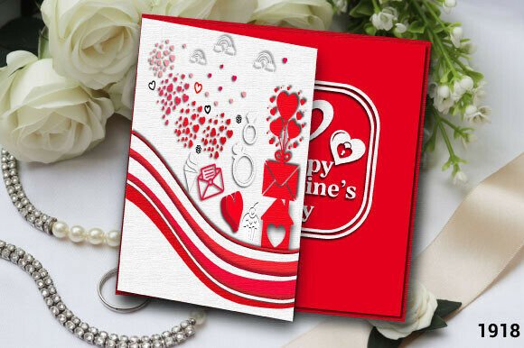 Download Valentine Gift Card Svg Multi Layer 1918 - Premium Resources