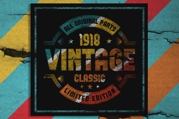 Download Vintage 1918 Classic Limited Edition - 1918 Collection